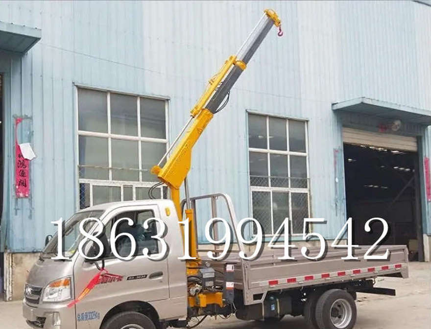 红花岗区随车吊机小型12V24V1吨随车吊全电动液压吊机12V24V1吨随车吊出租遥控升降机随车吊机